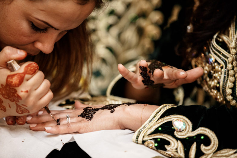 mariage oriental au Pavillon de la Comtesse cérémonie henné
