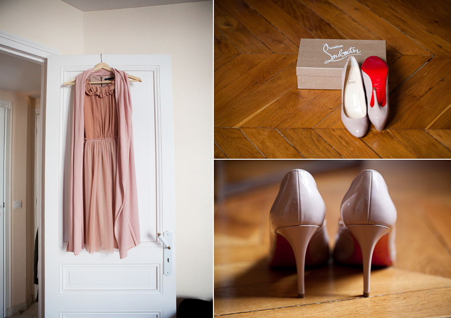 Robe courte et Louboutin