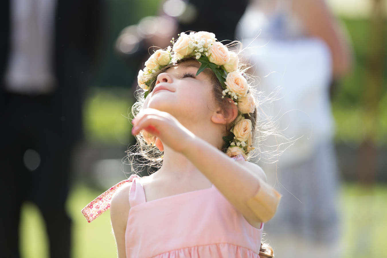 couronne de fleurs