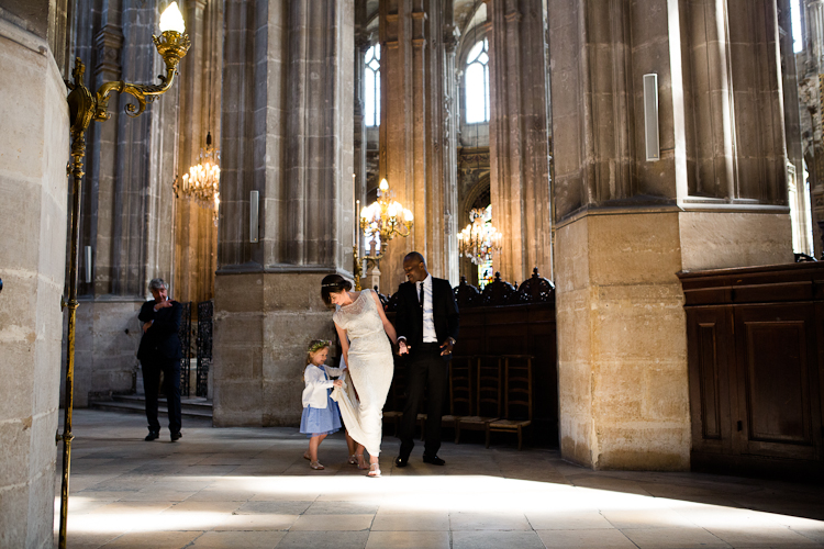 photographe à l'église