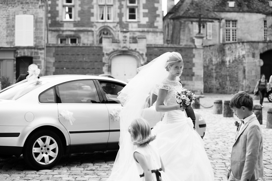 mariage au château de pontarmé dans l'oise