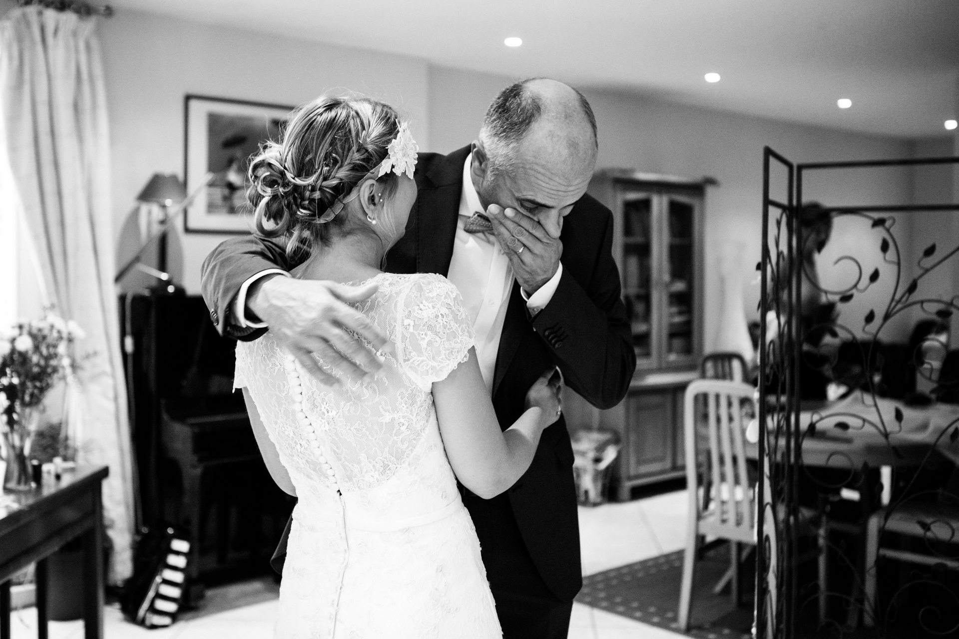 photographe de mariage à l'abbaye du moncel dans l'oise