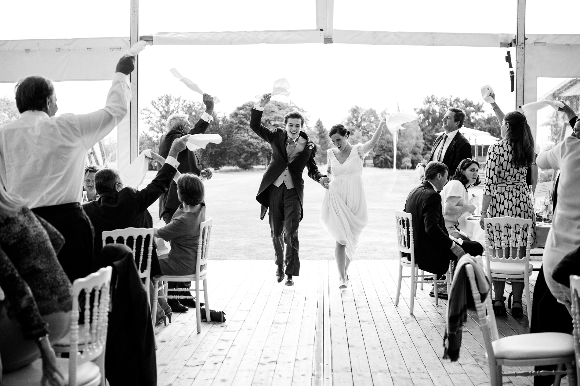 photos de mariage au golf de chantilly