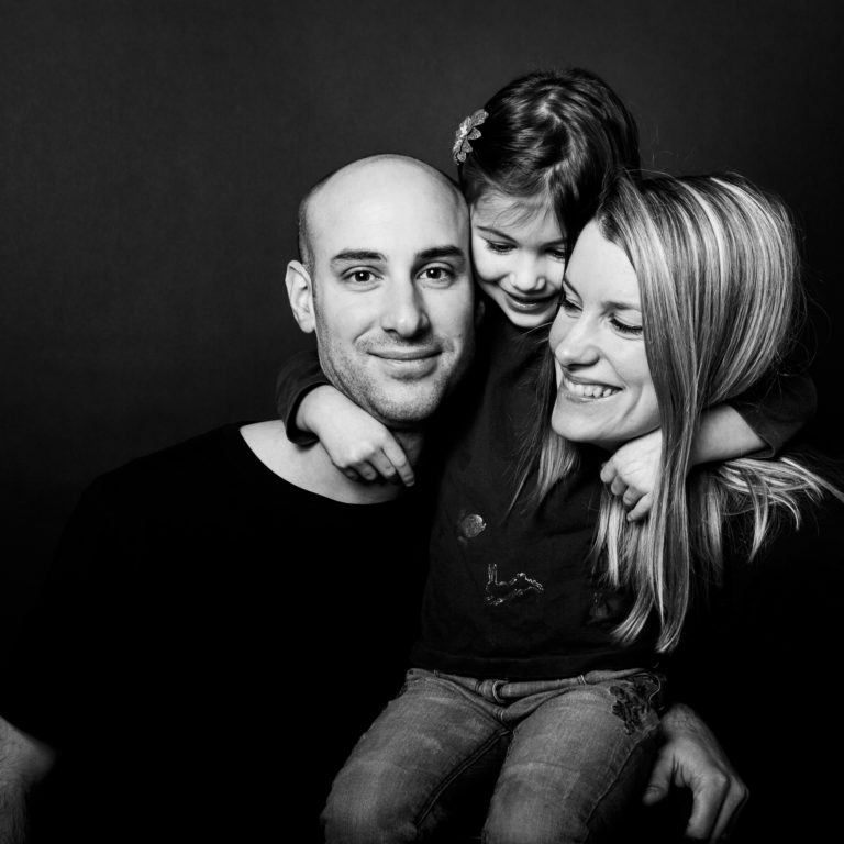 Portraits studio famille