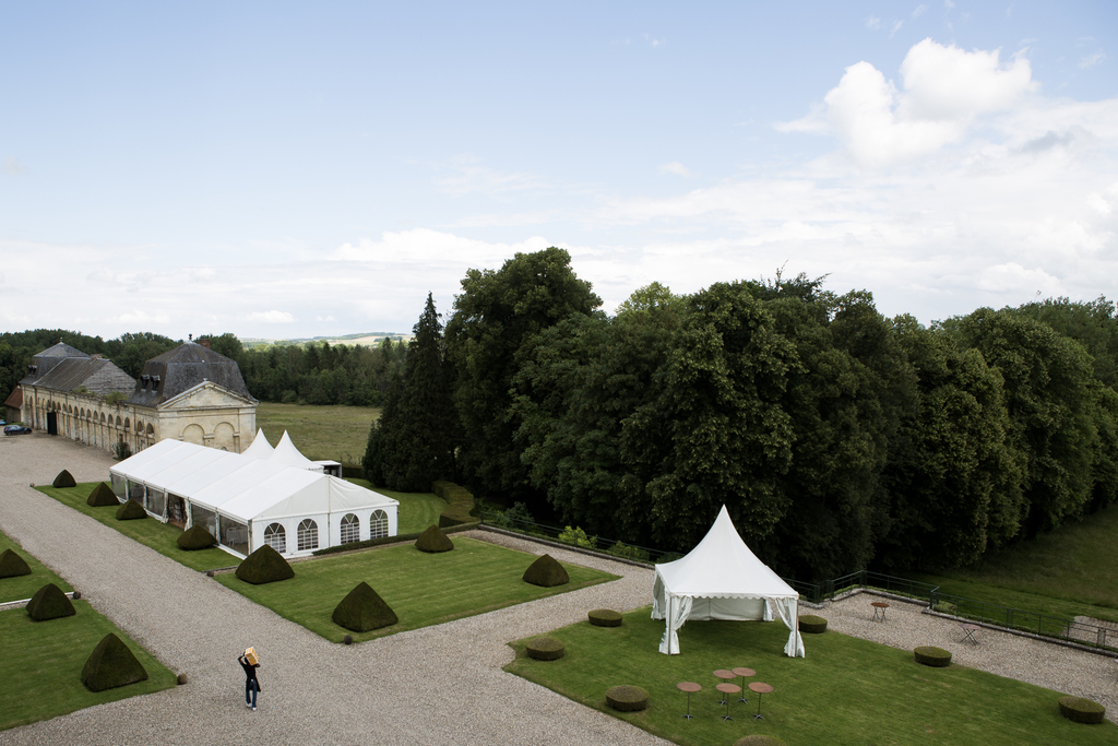 photographe de mariage au château de wailly dans l'Oise