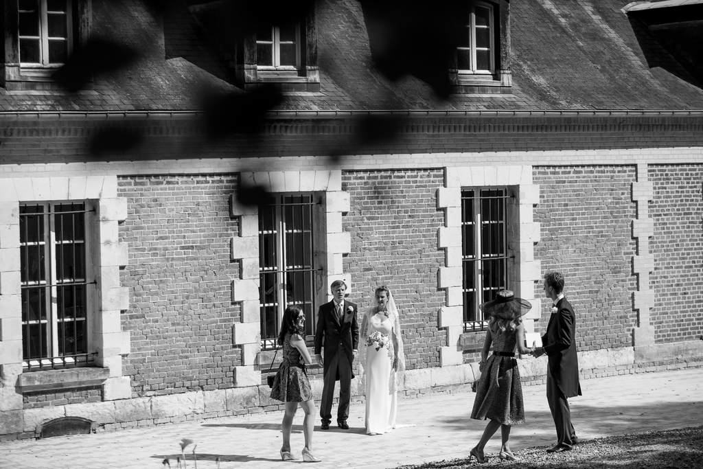 photographe de mariage au château de wailly dans l'Oise