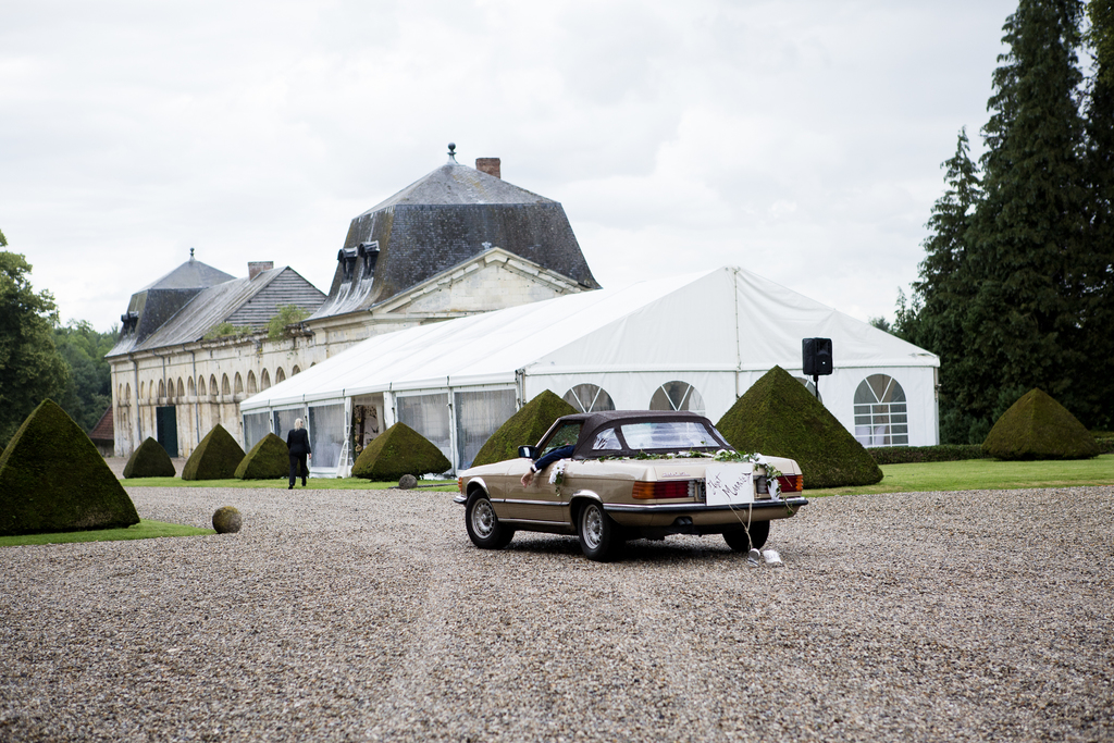 photographe de mariage au château de wailly dans l'Oise