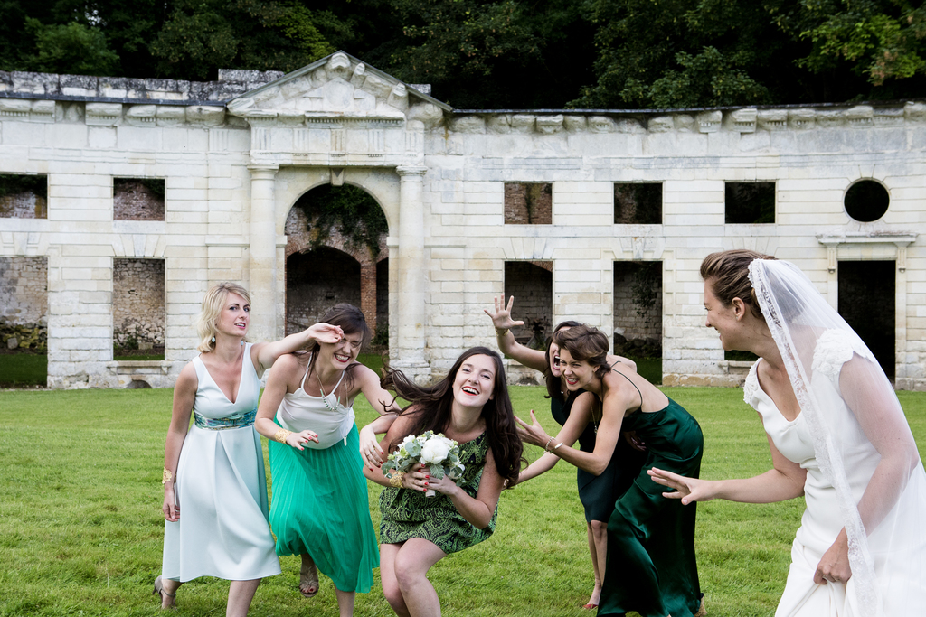 photographe de mariage au château de wailly dans l'Oise
