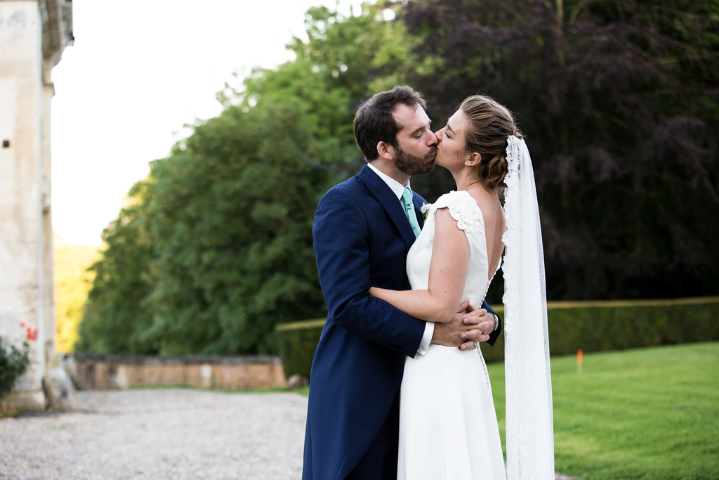 photographe de mariage au château de wailly dans l'Oise