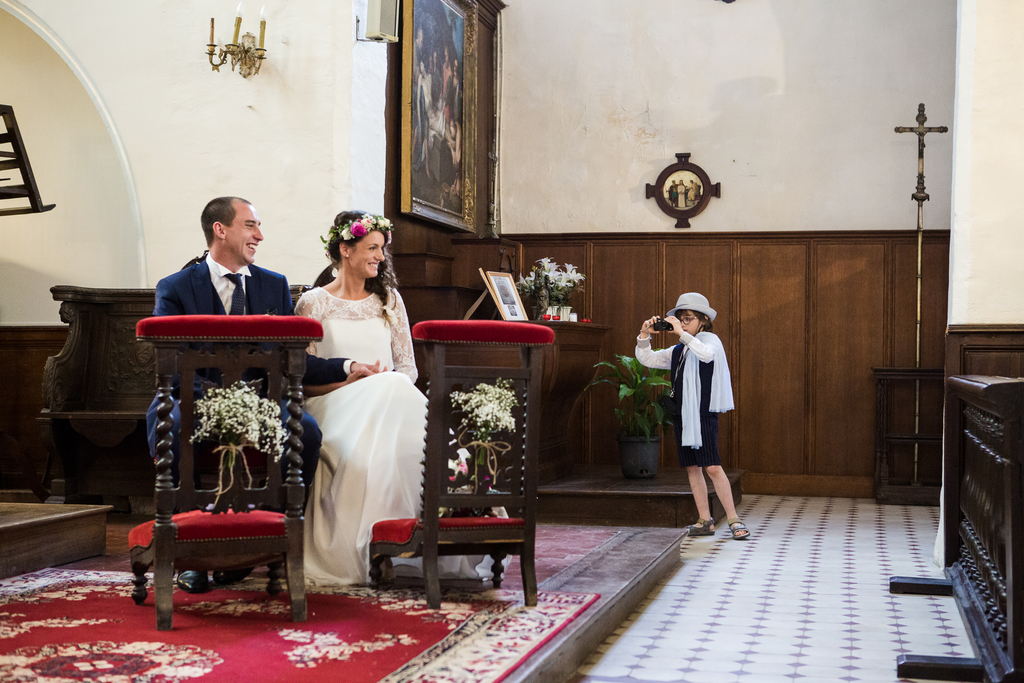 photographe de mariage église de lamorlaye