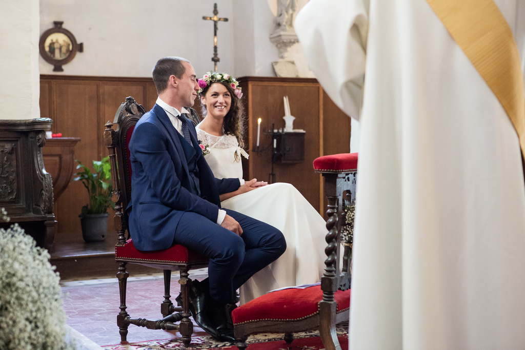 photographe de mariage église de lamorlaye