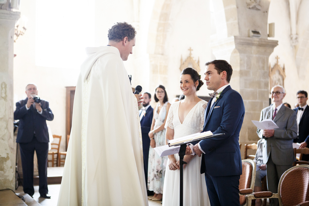 photographe mariage à l'église de compiègne dans l'Oise