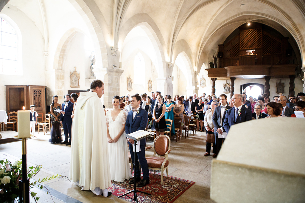 photographe mariage à l'église de compiègne dans l'Oise