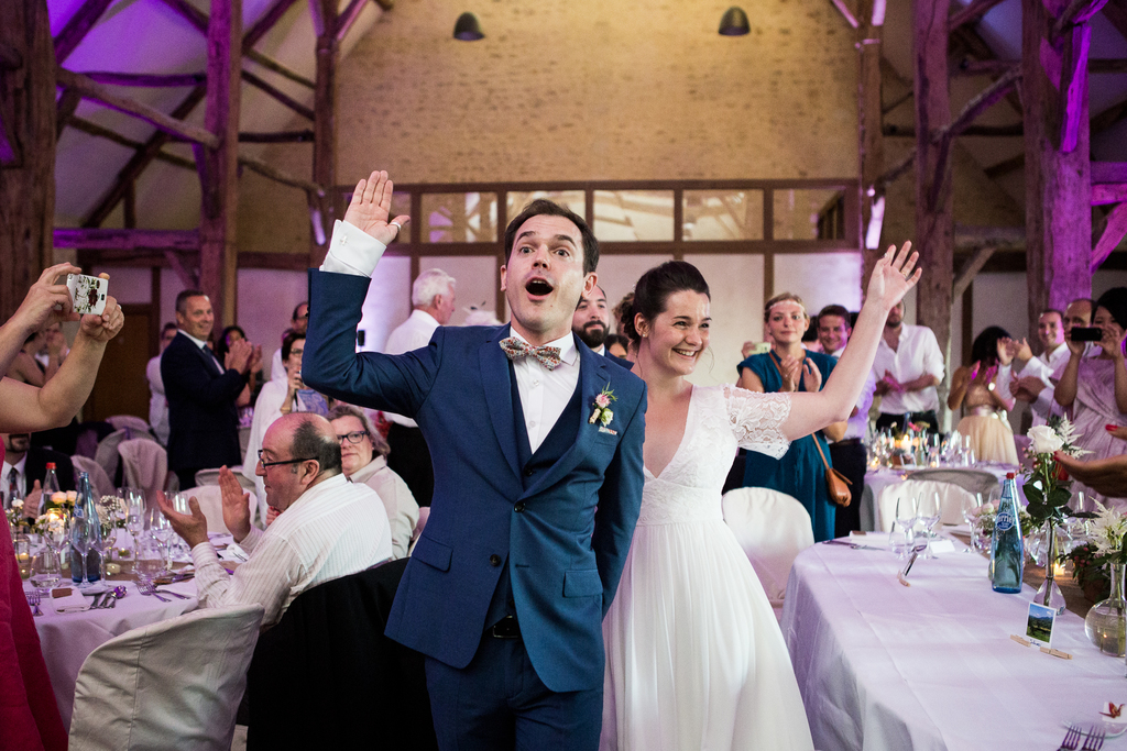 photographe mariage a la grange de montmartre dans l'oise