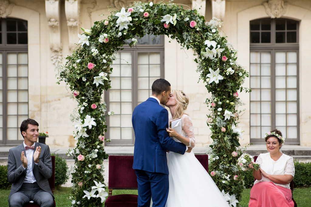 photographe mariage château ermenonville oise cérémonie laïque