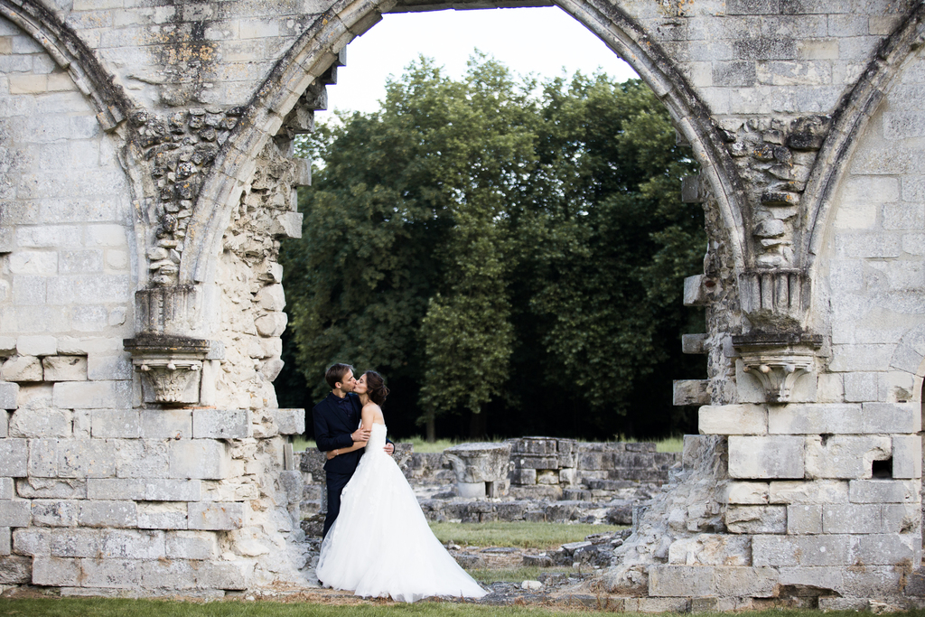 Mariage à l'Abbaye de Chaalis dans l'oise