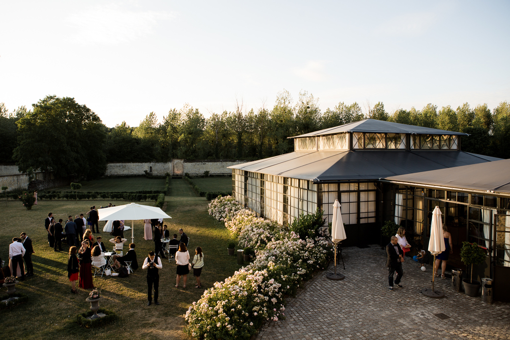 mariage au chateau de la trye cocktail