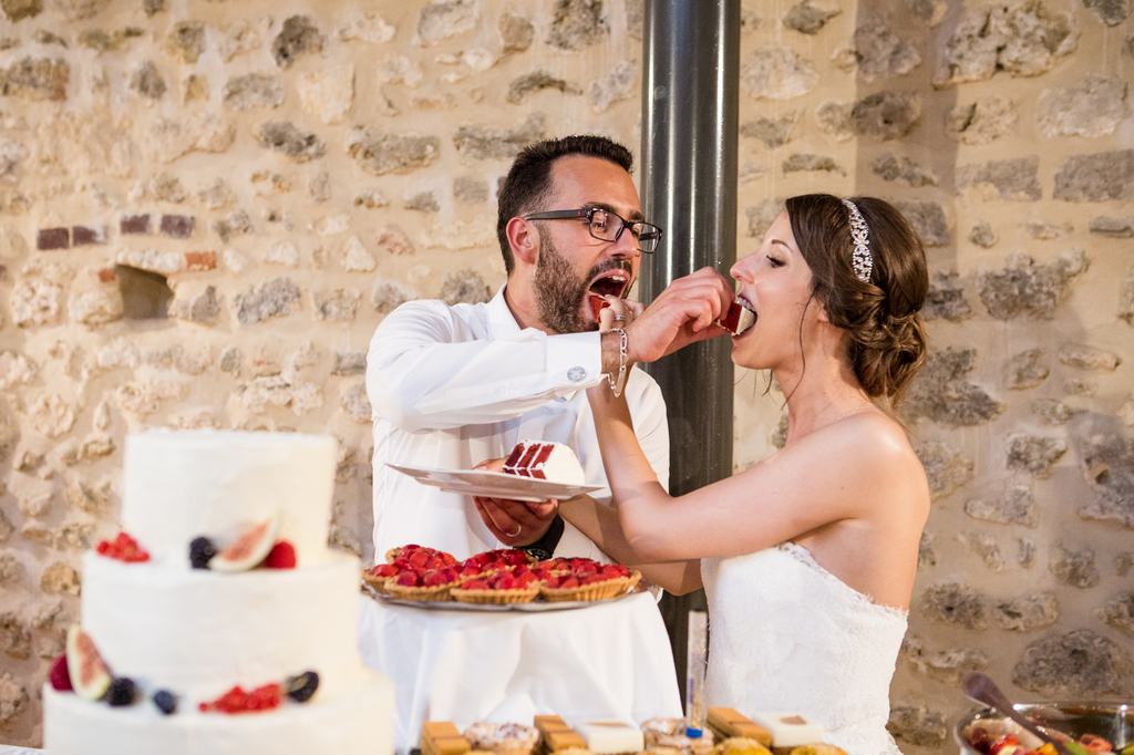 mariage au chateau de la trye pièce montée